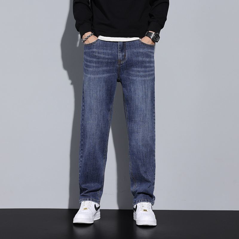 Men's Straight-Fit Jeans | Classic Comfort Denim - VELORA