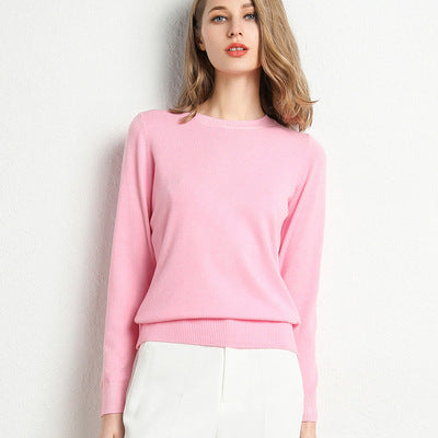 Women's Classic Knit Sweater | Soft Fabric with Everyday Casual Style - VELORA