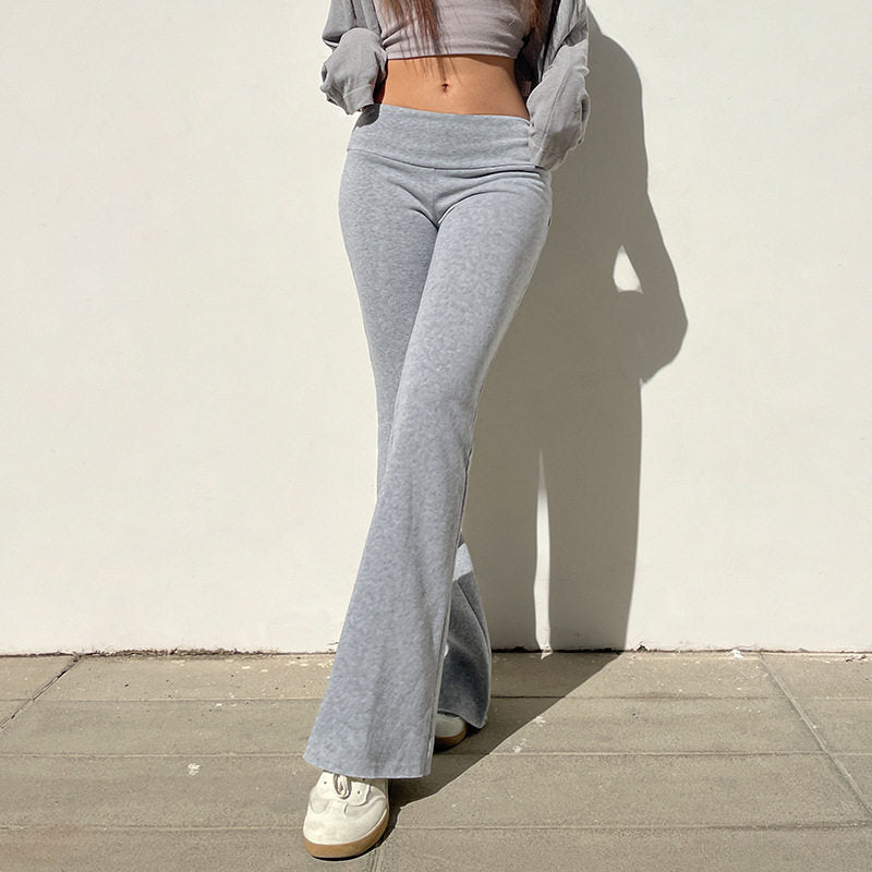 Women’s Wide Leg Lounge Sweatpants – High Waisted Soft Winter Joggers - VELORA