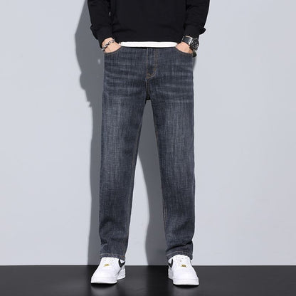 Men's Straight-Fit Jeans | Classic Comfort Denim - VELORA