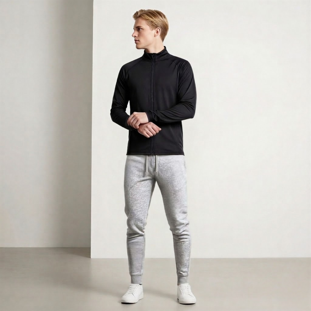 Men's Slim Fit Jogger Sweatpants | Tapered Athletic Lounge Pants VELORA