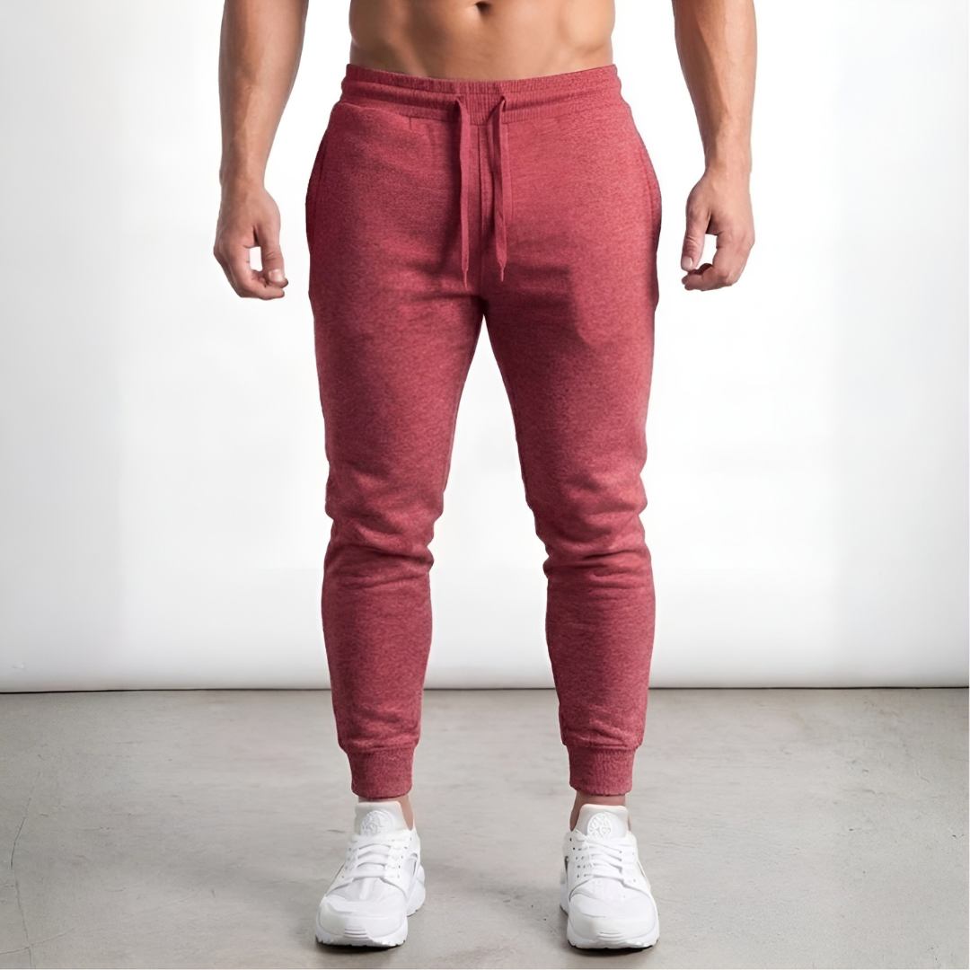 Men's Slim Fit Jogger Sweatpants | Tapered Athletic Lounge Pants VELORA