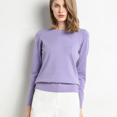 Women's Classic Knit Sweater | Soft Fabric with Everyday Casual Style - VELORA