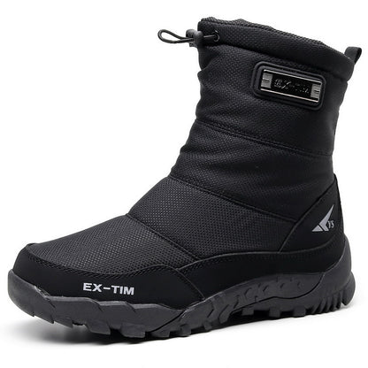Thick Warm High-Top Winter Snow Boots for Men - VELORA