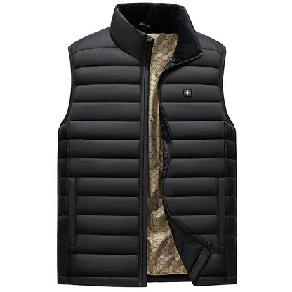 Men's Electric Heated Vest | USB Rechargeable Winter Warming Jacket VELORA