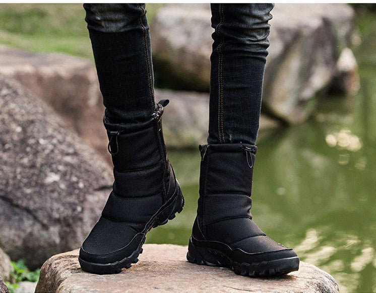 Thick Warm High-Top Winter Snow Boots for Men VELORA