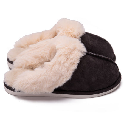 Women's Fuzzy Memory Foam Slippers | Fluffy Winter House Shoes - VELORA