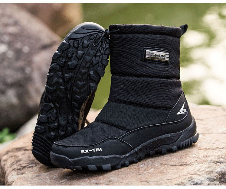 Thick Warm High-Top Winter Snow Boots for Men VELORA