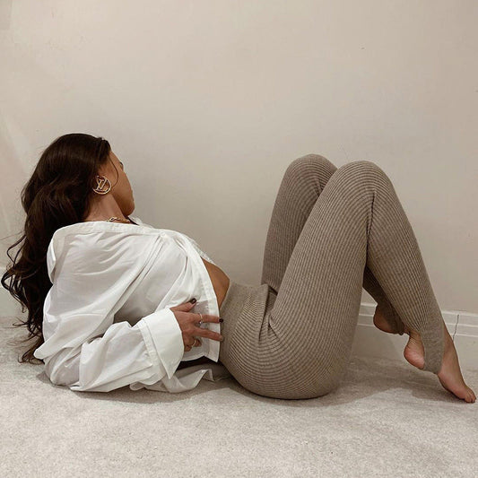 Women’s Cotton Pants – Breathable Relaxed Fit Casual Everyday Trousers VELORA