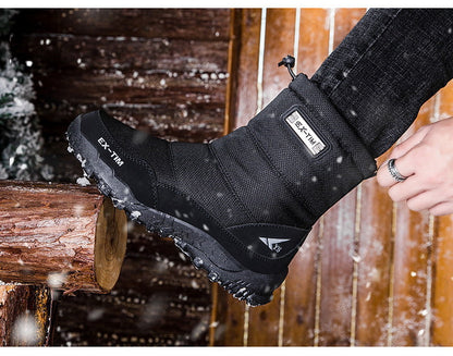 Thick Warm High-Top Winter Snow Boots for Men VELORA