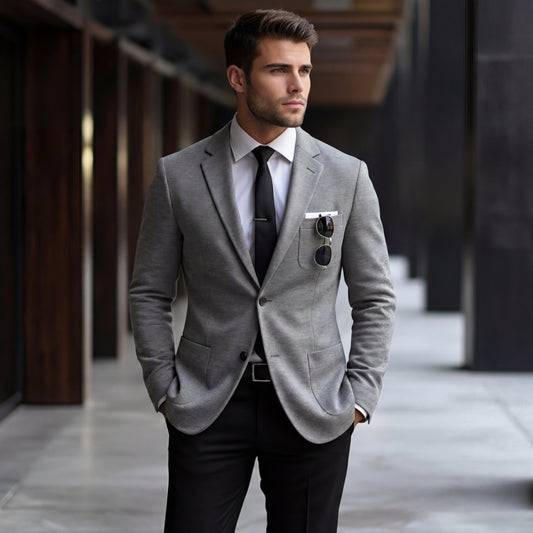 Men's Casual Blazer | Slim Fit Smart-Casual Jacket