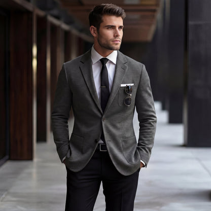 Men's Casual Blazer | Slim Fit Smart-Casual Jacket VELORA