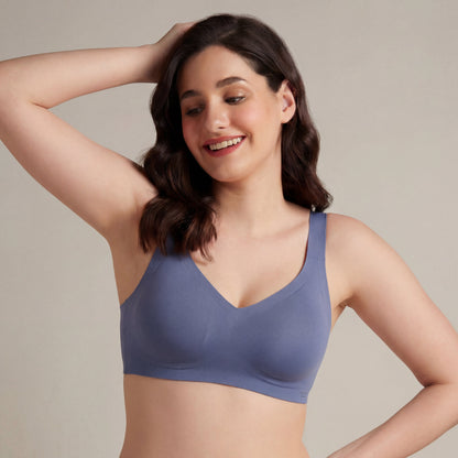 Women's Wireless Full Coverage Seamless Bra VELORA
