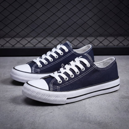 Unisex Casual Canvas Sneakers | Low Top Lightweight Everyday Shoes VELORA