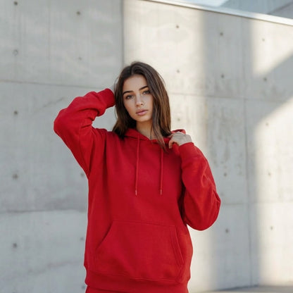 Classic Pullover Hoodie | Relaxed Fit Fleece with Casual Streetwear Style VELORA