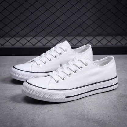 Unisex Casual Canvas Sneakers | Low Top Lightweight Everyday Shoes VELORA